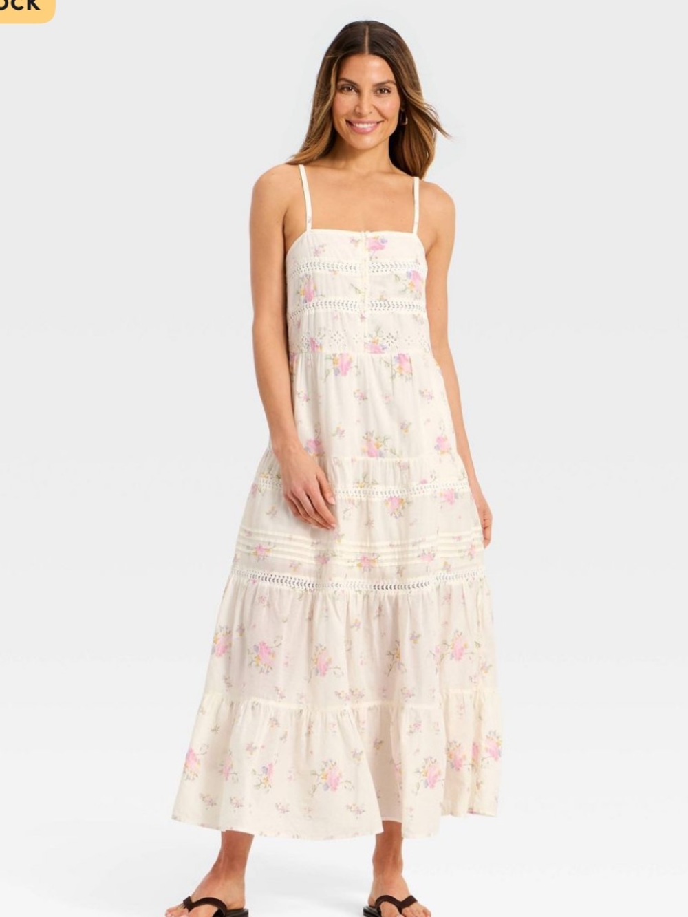 Women’s Lace A-Line Maxi Dress